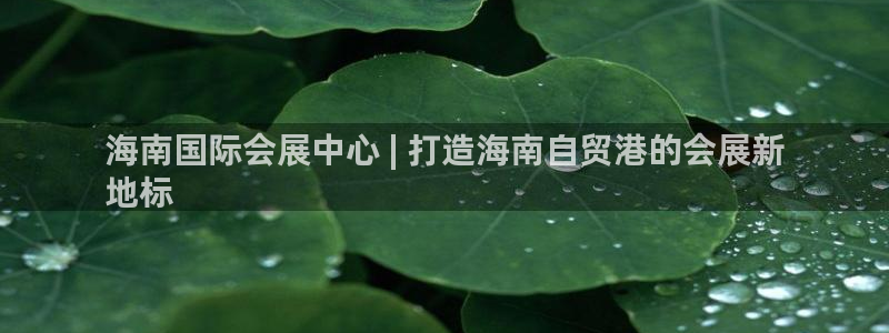 果博电话：海南国际会展中心 | 打造海南自贸港的会展新
地标