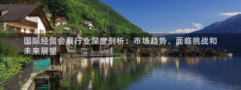 果博公司上分客服：国际经贸会展行业深度剖析：市场趋势、面临挑战和
未来展望