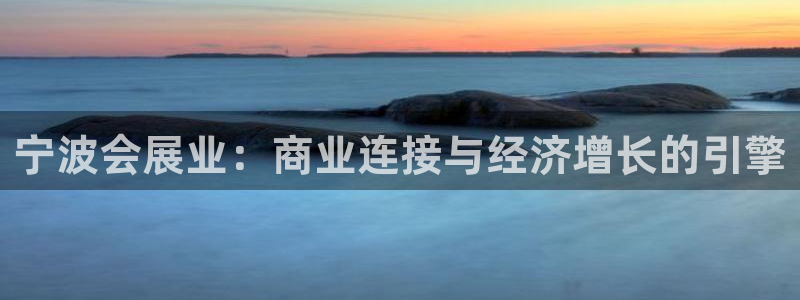 果博手机版下载：宁波会展业：商业连接与经济增长的引擎