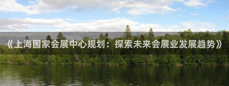 果博gbe168：《上海国家会展中心规划：探索未来会展业发展趋势》