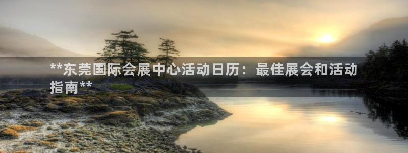 果博官方：**东莞国际会展中心活动日历：