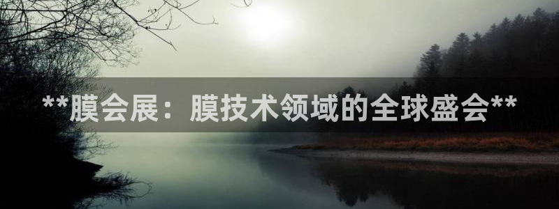 果博注册会员：**膜会展：膜技术领域的全球盛会**